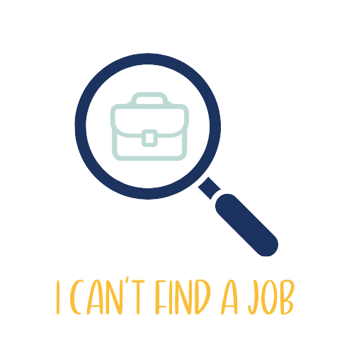 I can't find a job